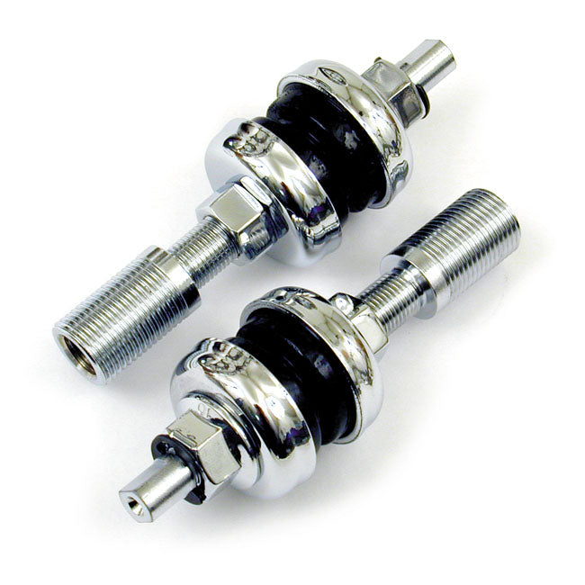 Progressive Suspension, rear lowering kit. Chrome — 89-99 Softail (NU)
