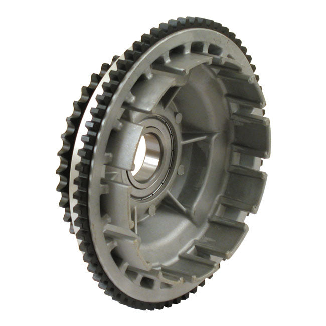 Clutch shell with sprocket — 85-89 Big Twin (Excl. L84-85 FXST; 1985 FXEF; L1984 FXRS; FXRT; L1984 FLT/Touring Classic) (NU)