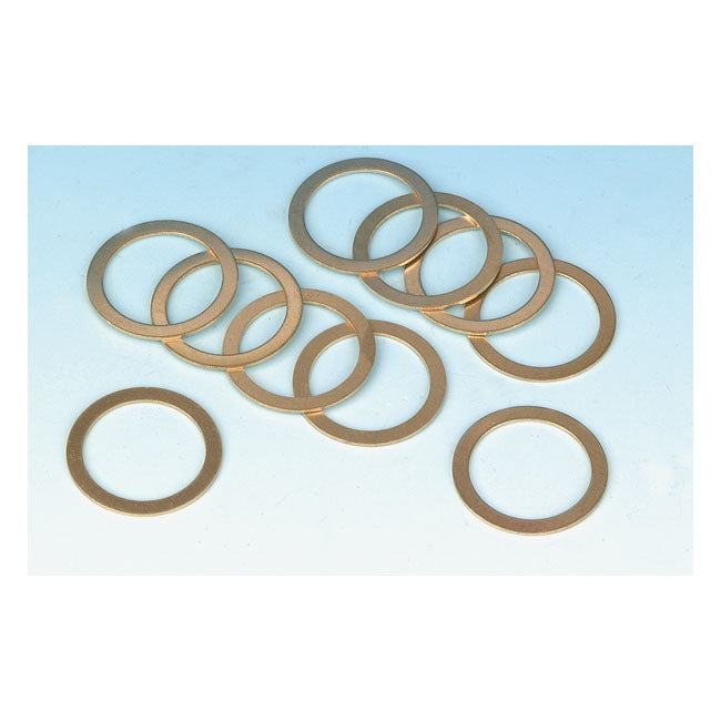 James brass washer. Fuel valve rod