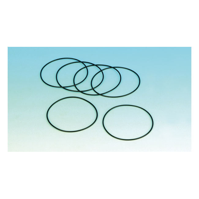 James, O-ring turn signal lens — 86-23 H-D (with large flat lens turn signals)