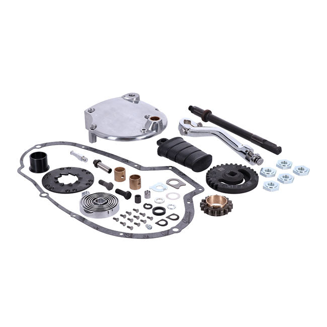 Sportster kick start kit, polished — 77-78 XL Sportster (NU)