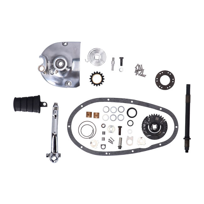Sportster kick start kit, polished — 52-56 K model; 57-70 XL Sportster (NU)