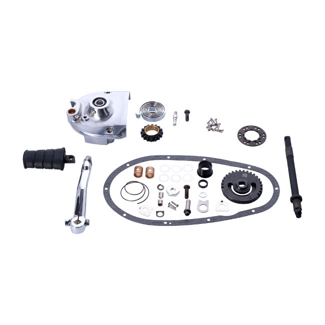 Sportster kick start kit, polished — 52-56 K model; 57-70 XL Sportster (NU)