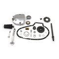 Sportster kick start kit, polished — 71-72 XL Sportster (NU)