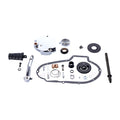 Sportster kick start kit, chrome — 73-76 XL Sportster (NU)