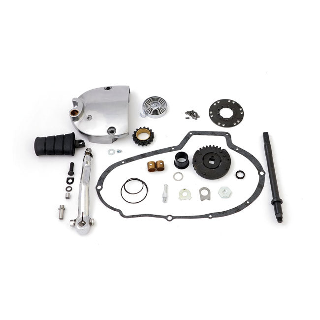 Sportster kick start kit. Polished
