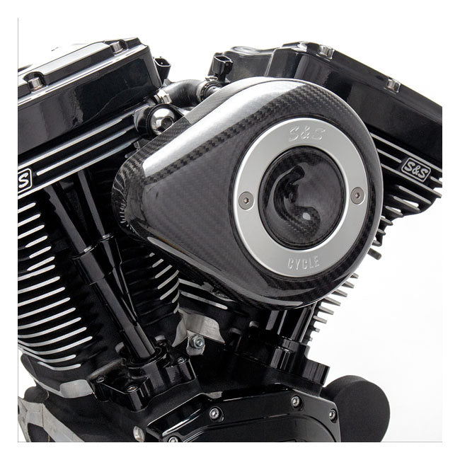 S&S, Stealth air cleaner cover. Carbon