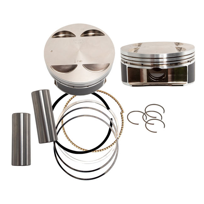 S&S, M8 107" to 124" big bore piston kit. STD