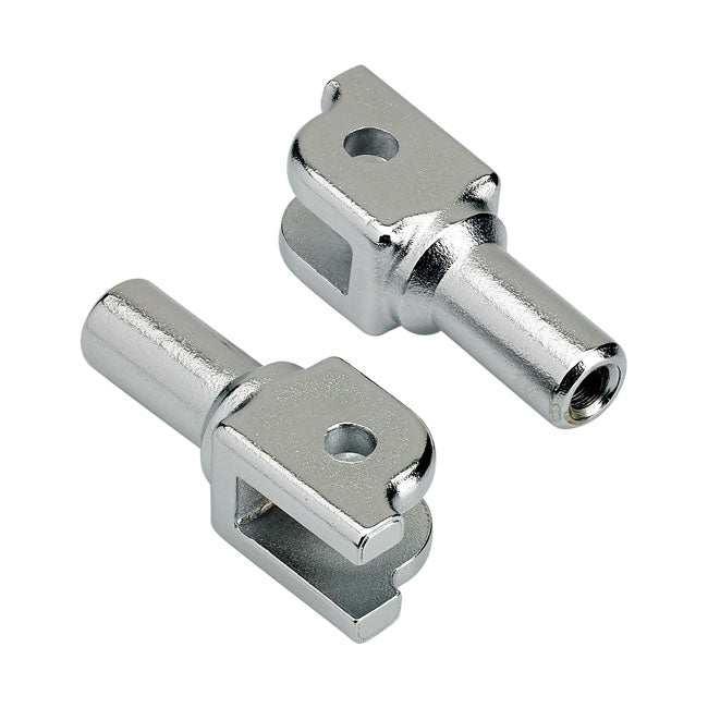 Biltwell, foot peg clevis rider. Chrome