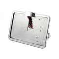 CPV, ''slide-in'' license plate bracket. Side mount, polished — 18-25 Softail (excl. 19-20 FXDRS)