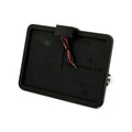 CPV, ''slide-in'' license plate bracket. Side mount, black — 18-25 Softail (excl. 19-20 FXDRS)