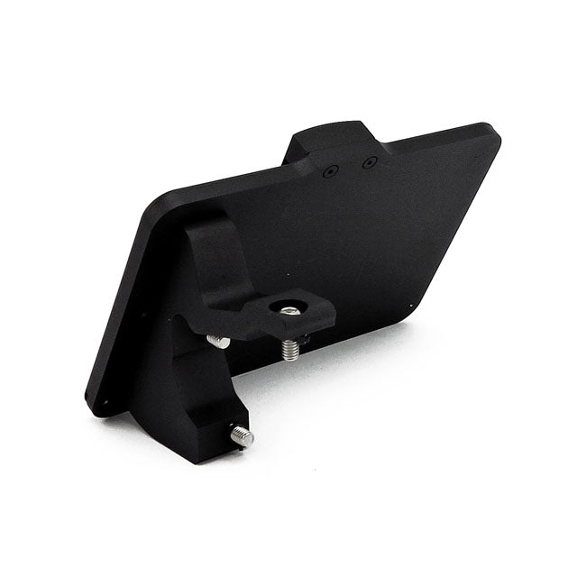CPV, ''slide-in'' license plate bracket. Side mount, black — 19-20 Softail FXDRS (NU)