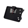 CPV, ''slide-in'' license plate bracket. Side mount, black — 19-20 Softail FXDRS (NU)