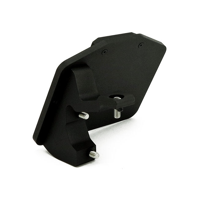 CPV, License plate bracket kit swing. Black. Germany — 19-20 Softail FXDRS (NU)