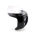 Mid-size headlamp fairing for side-mount 7" headlamps