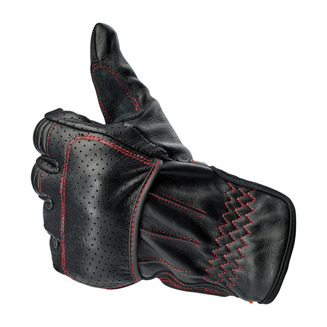 Biltwell Borrego gloves black/redline