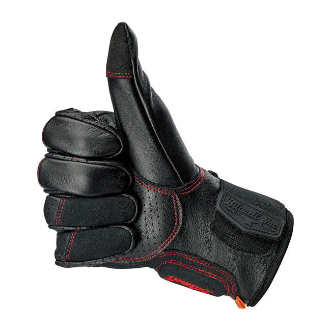 Biltwell Borrego gloves black/redline
