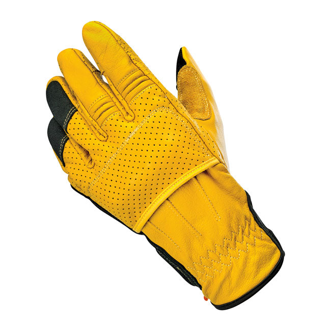 Biltwell Borrego gloves gold/black