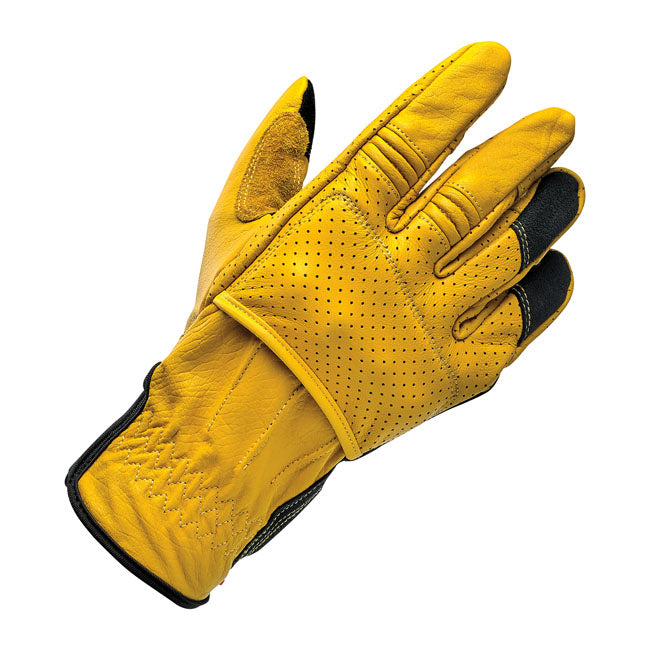 Biltwell Borrego gloves gold/black