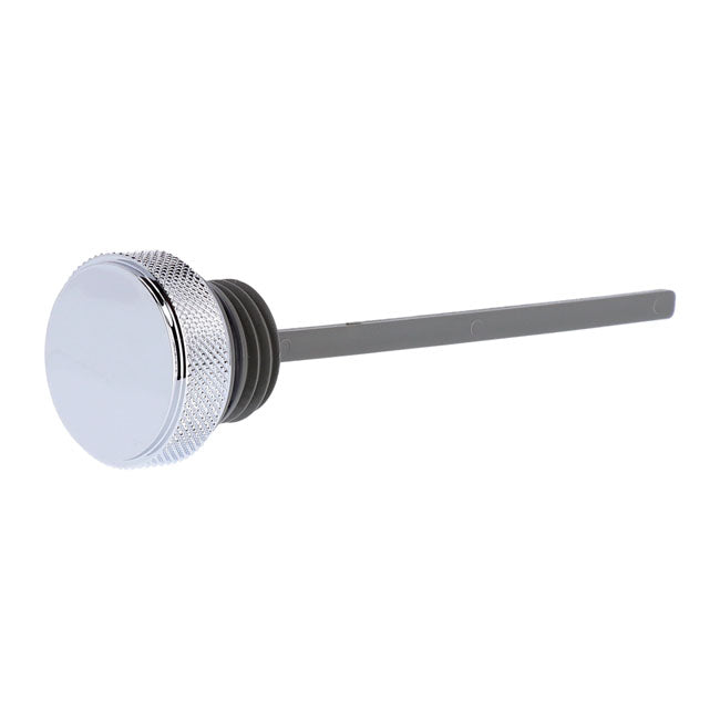 Oil tank fill plug, chrome — 17-25 FLT/Touring; 17-25 Trikes
