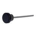 Oil tank fill plug, black — 17-25 FLT/Touring; 17-25 Trikes