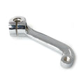 Shifter arm, on transmission. Chrome — 18-26 Softail; 17-26 FLT/Touring; 17-26 Trikes
