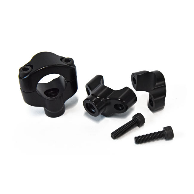 Beach & Mini-Ape risers. 1-5/8" rise. 1-1/4". Black