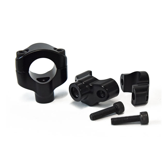 Beach & Mini-Ape risers. 1-5/8" rise. 1-1/4". Black