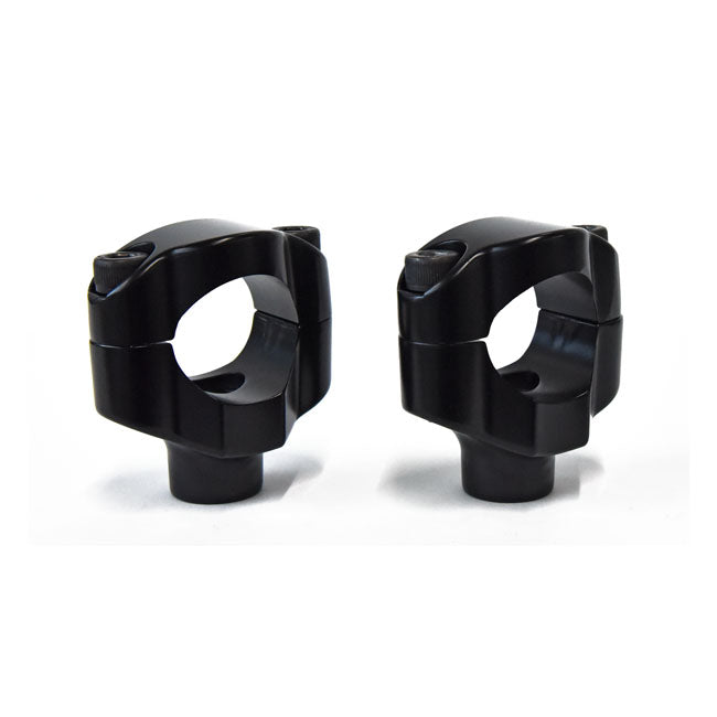 Beach & Mini-Ape risers. 1-5/8" rise. 1-1/4". Black