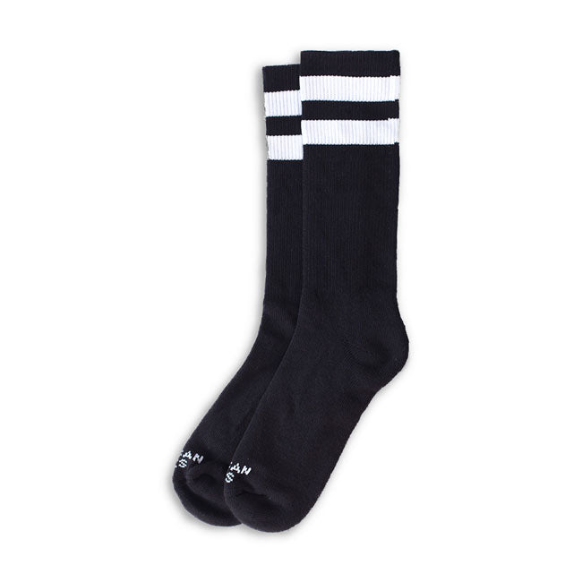 American Socks Back In Black Mid High socks