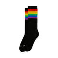 American Socks Rainbow Pride Mid High classic socks black