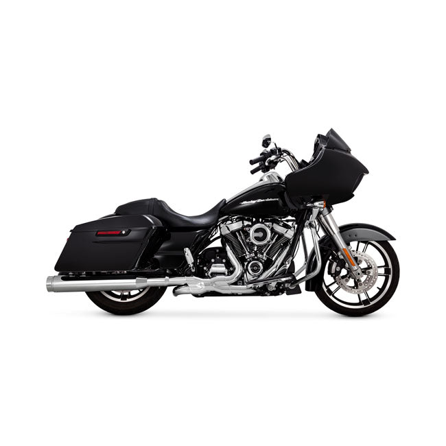 Vance & Hines, Torquer 450 slip-on mufflers. chrome — 95-16 FLT/Touring (NU)