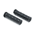 Kuryakyn, Dillinger grips. Satin black — 96-22 H-D with dual throttle cables (Excl. Street) (NU)