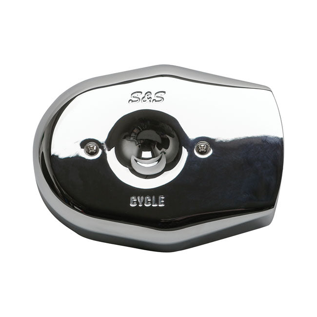 S&S, Stealth Tribute air cleaner kit. Chrome — 18-24 (NU) Softail; 17-25 FLT/Touring (excl. 24-25 FLHX; 2025 FLHXU; 24-25 FLTRX; 23-25 FLHXSE; 23-25 FLTRXSE; 24-25 FLTRXSTSE); 17-25 Trikes