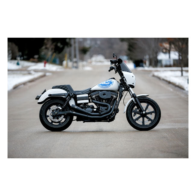 S&S, Stealth Tribute air cleaner kit. Black — 18-24 (NU) Softail; 17-25 FLT/Touring (excl. 24-25 FLHX; 2025 FLHXU; 24-25 FLTRX; 23-25 FLHXSE; 23-25 FLTRXSE; 24-25 FLTRXSTSE); 17-25 Trikes