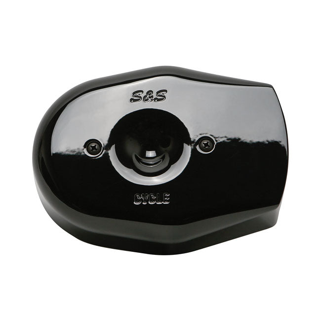 S&S, Stealth Tribute air cleaner kit. Black — 18-24 (NU) Softail; 17-25 FLT/Touring (excl. 24-25 FLHX; 2025 FLHXU; 24-25 FLTRX; 23-25 FLHXSE; 23-25 FLTRXSE; 24-25 FLTRXSTSE); 17-25 Trikes