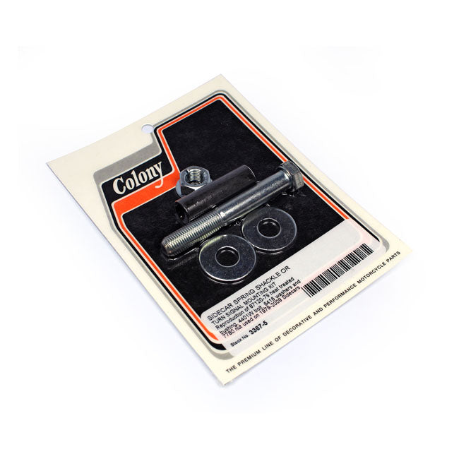 Colony, sidecar spring shackle/turn signal mount kit