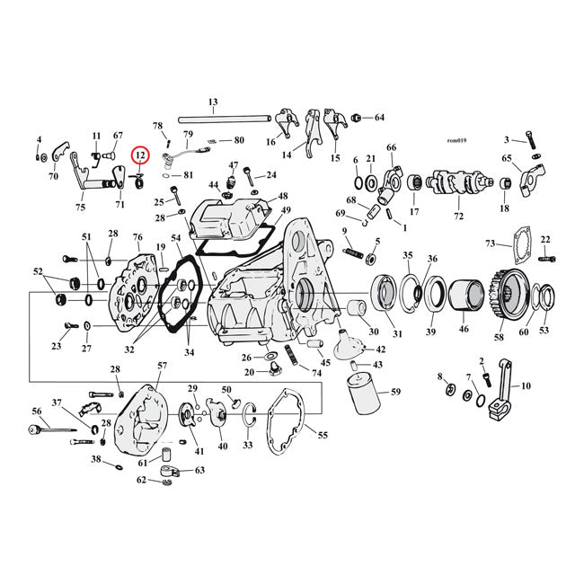 Spring, shifter shaft