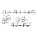 Thrust washer, mainshaft. left — L79-90 4-speed XL Sportster (NU)