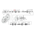 Thrust washer, mainshaft. left — 1956 KH; 57-E79 XL Sportster (NU)
