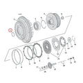 Retaining ring, clutch bearing — 90-26 Big Twin (incl. 13-17 B.T. with A&S clutch); 91-22 (NU) XL Sportster (excl. 08-12 (NU) XR1200)