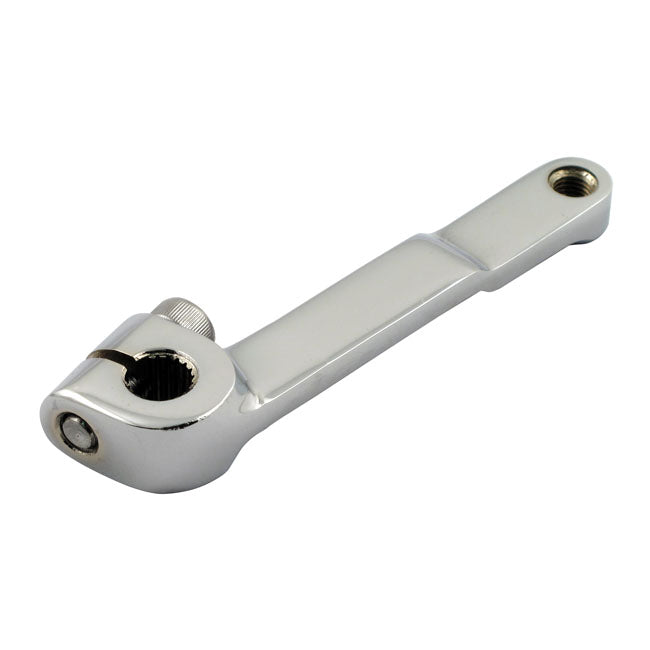 Shifter arm, on transmission. Chrome — 97-00 FLSTS; 01-17 Softail; Dyna; 01-16 FLT/Touring; 09-16 Trike (NU)
