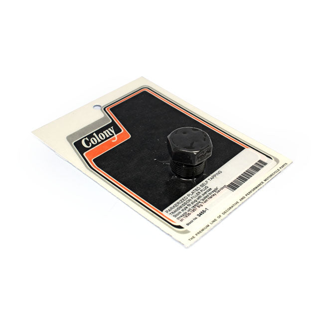 Colony, oversize self tapping transmission filler plug