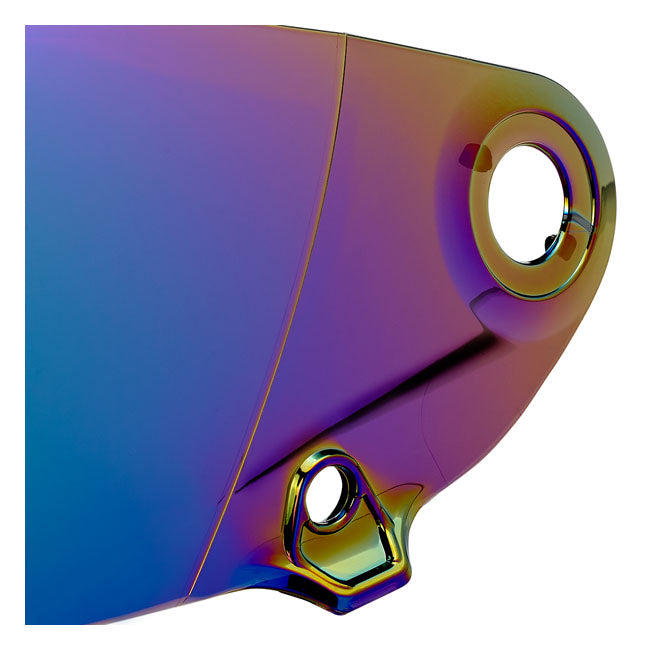 Biltwell Lane Splitter Gen-2 shield rainbow mirror