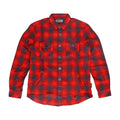 MCS Worker flanel shirt red/grey