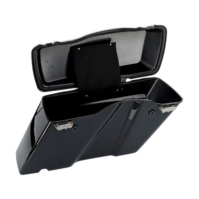 Standard saddlebag set. Black — 94-13 FLT/Touring (NU)
