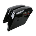 5" down extended saddlebag set. Black — 94-13 FLT/Touring (NU)
