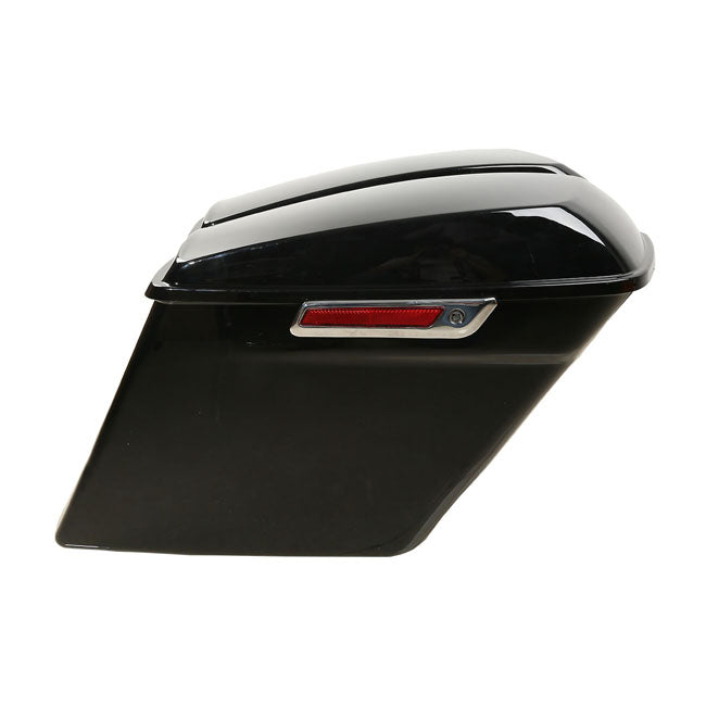 5" down extended saddlebag set. Black — 14-25 FLT/Touring (excl. 23-25 FLTRXSE; 24-25 FLTRXSTSE; 23-25 FLHXSE; 24-25 FLHX; 2025 FLHXU; 24-25 FLTRX)