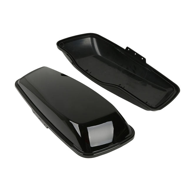 Saddlebag lid set. Black — 14-25 FLT/Touring (excl. 23-25 FLTRXSE; 24-25 FLTRXSTSE; 23-25 FLHXSE; 24-25 FLHX; 2025 FLHXU; 24-25 FLTRX)