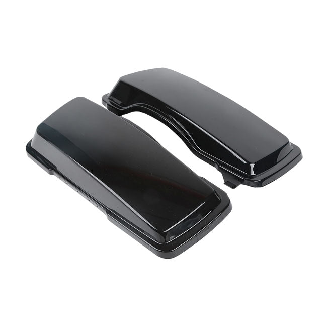 Saddlebag lid set. Black — 94-13 FLT/Touring (NU)